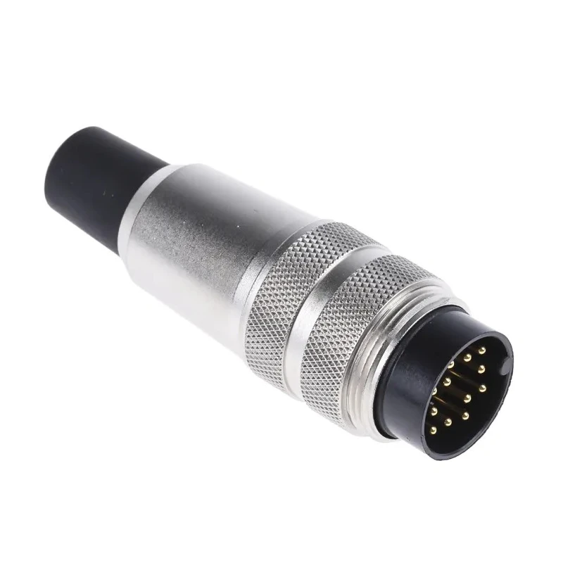 binder Circular Connector, 12 Contacts, Cable Mount, M16 Connector, Male Plug, IP40, 680 Series 09-0329-02-12