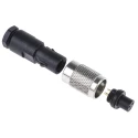 binder Circular Connector Cable Mount 2 Contacts M9 Socket Female IP67 712 Series 