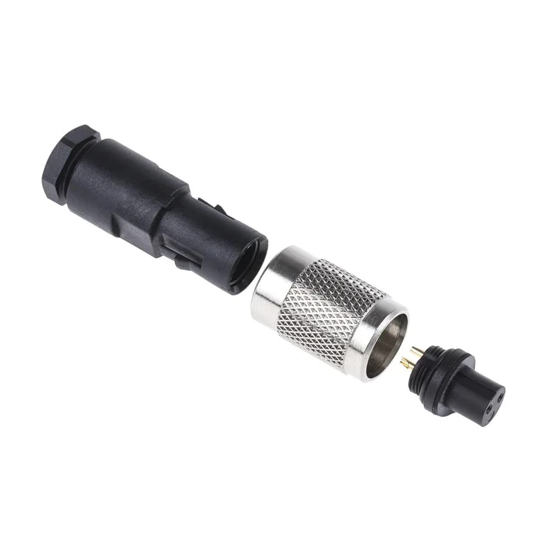 binder Circular Connector Cable Mount 2 Contacts M9 Socket Female IP67 712 Series 