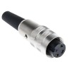 binder Circular Connector, 3 Contacts, Cable Mount M16 Connector Socket Female, IP40, 7A, 250V, Polyamide 09-0306-00-03