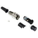 binder Circular Connector, 3 Contacts, Cable Mount M16 Connector Socket Female, IP40, 7A, 250V, Polyamide 09-0306-00-03