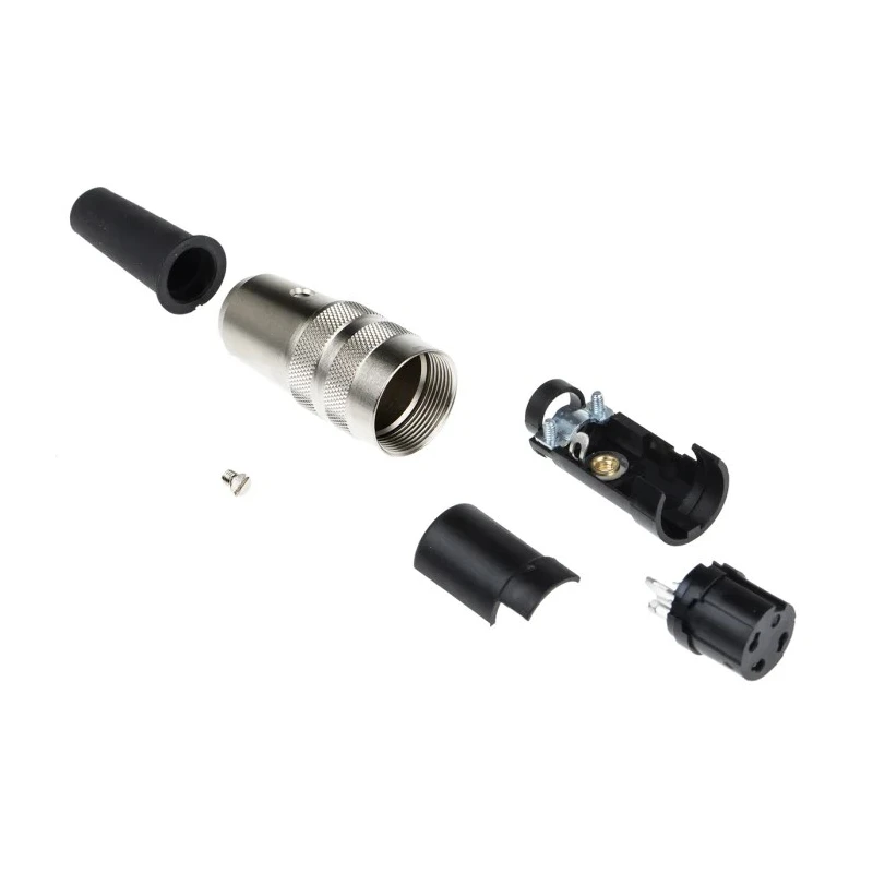 binder Circular Connector, 3 Contacts, Cable Mount M16 Connector Socket Female, IP40, 7A, 250V, Polyamide 09-0306-00-03