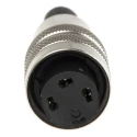 binder Circular Connector, 3 Contacts, Cable Mount M16 Connector Socket Female, IP40, 7A, 250V, Polyamide 09-0306-00-03