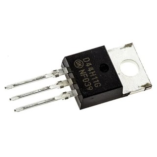 onsemi NPN Power Transistor 10 A 80 V 2W TO-220 Package Through Hole D44H11G