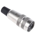 binder Circular Connector, 12 Contacts, Cable Mount, Socket Female, IP40, 68 Series, M16 Thread, 60V, 3A 09-0330-02-12