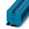 Phoenix Contact UT 35 BU Series Feed Through Terminal Block Blue, 1.5mm² to 50mm² Cable Cross-Section, 1-Level 3044238