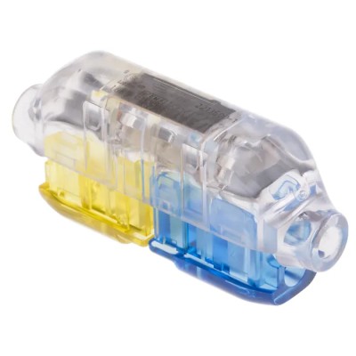 TE Connectivity 221 In Line Splice Connector Clear Insulated Tin 12 AWG 48mm 2213600-1