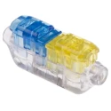 TE Connectivity 221 In Line Splice Connector Clear Insulated Tin 12 AWG 48mm 2213600-1