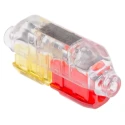 TE Connectivity CoolSplice In Line Splice Connector Clear Insulated Tin 12 AWG 2213600-2