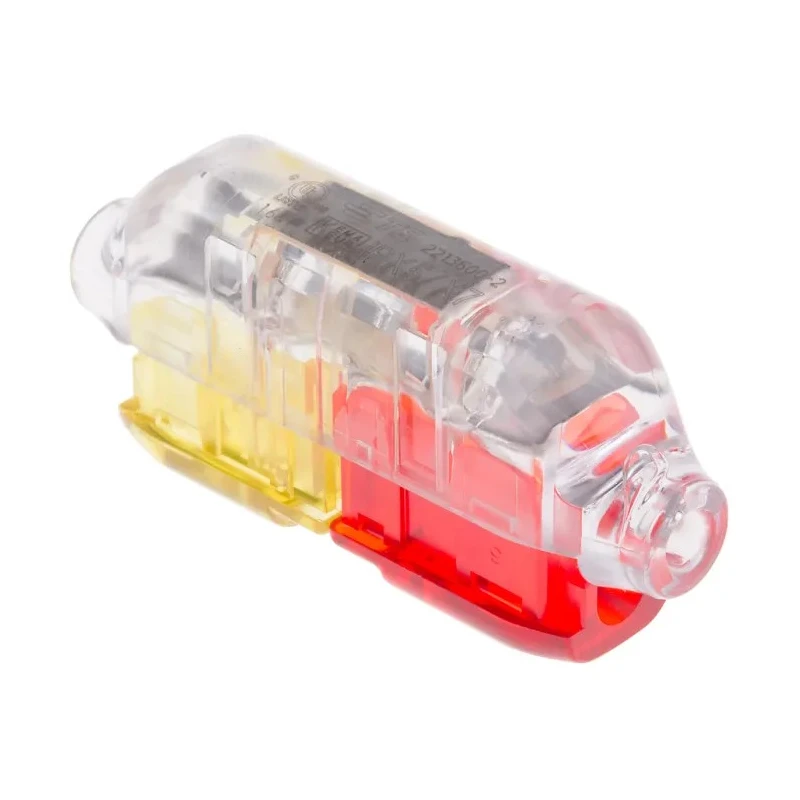 TE Connectivity CoolSplice In Line Splice Connector Clear Insulated Tin 12 AWG 2213600-2