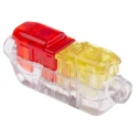 TE Connectivity CoolSplice In Line Splice Connector Clear Insulated Tin 12 AWG 2213600-2