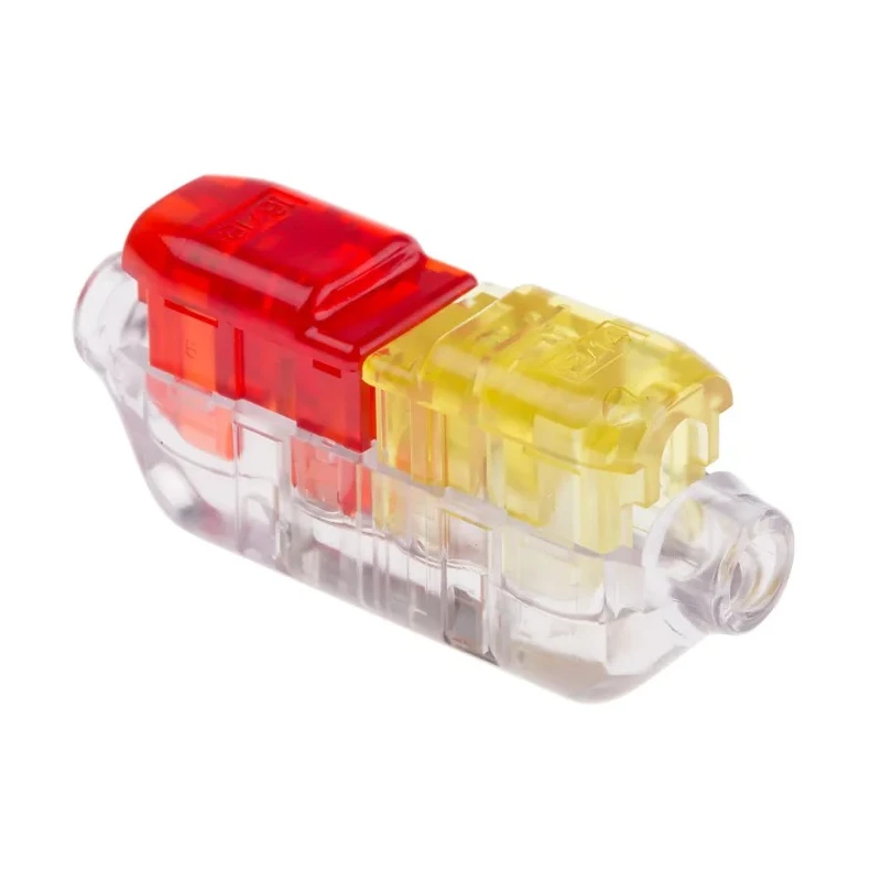 TE Connectivity CoolSplice In Line Splice Connector Clear Insulated Tin 12 AWG 2213600-2