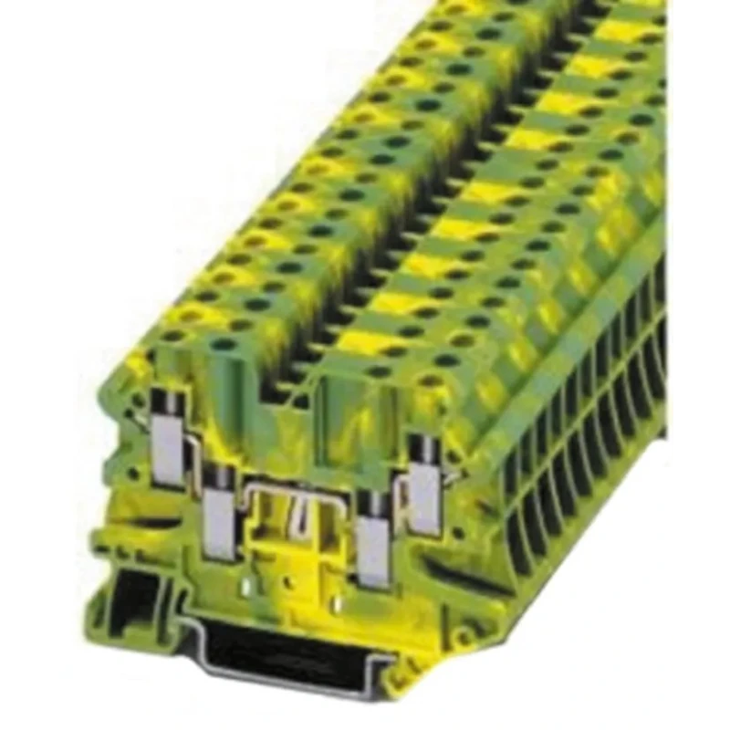 Phoenix Contact 4-Way UT 4-QUATTRO-PE Earth Terminal Block 320V Polyamide Housing 3044597