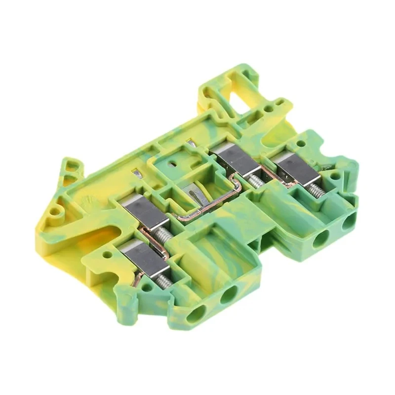Phoenix Contact 4-Way UT 4-QUATTRO-PE Earth Terminal Block 320V Polyamide Housing 3044597