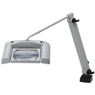 Waldmann LED Machine Light Magnifying Lamp 162 x 105 mm Lens, 12W, CE Certified 113460000-00695501