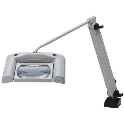 Waldmann LED Machine Light Magnifying Lamp 162 x 105 mm Lens, 12W, CE Certified 113460000-00695501
