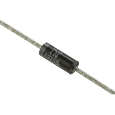 onsemi Zener Diode 100 V, 5 W Power Dissipation, Single Diode, Through Hole DO-15 Package 1N5378BRLG