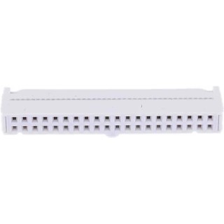 RS PRO 40-Way IDC Connector Female for Cable 2 Row 500V 1A Gold over Nickel Contacts 2.54mm Pitch 625-7303