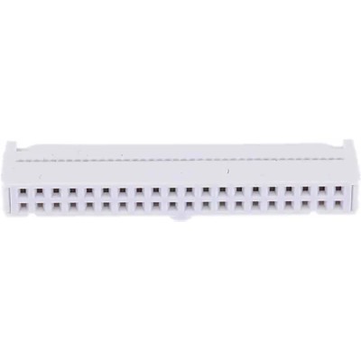 RS PRO 40-Way IDC Connector Female for Cable 2 Row 500V 1A Gold over Nickel Contacts 2.54mm Pitch 625-7303