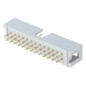 RS PRO Straight Through Hole PCB Header, 26 Contacts, 2.54 mm Pitch, 2 Row, Shrouded 625-7319