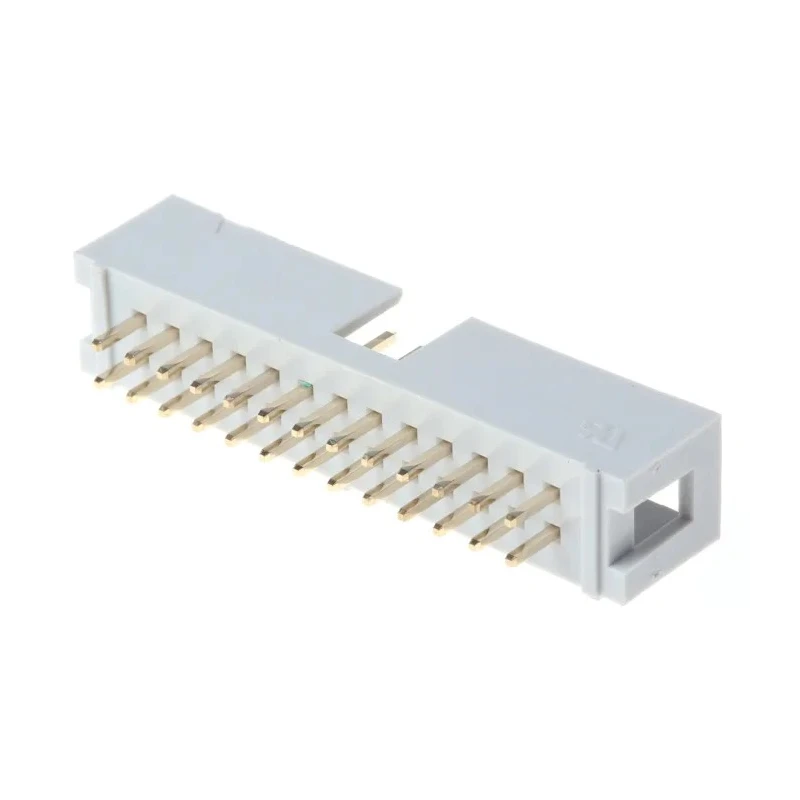 RS PRO Straight Through Hole PCB Header, 26 Contacts, 2.54 mm Pitch, 2 Row, Shrouded 625-7319