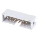 RS PRO Straight Through Hole PCB Header 16 Contact 2.54 mm Pitch 2 Row Shrouded 625-7268