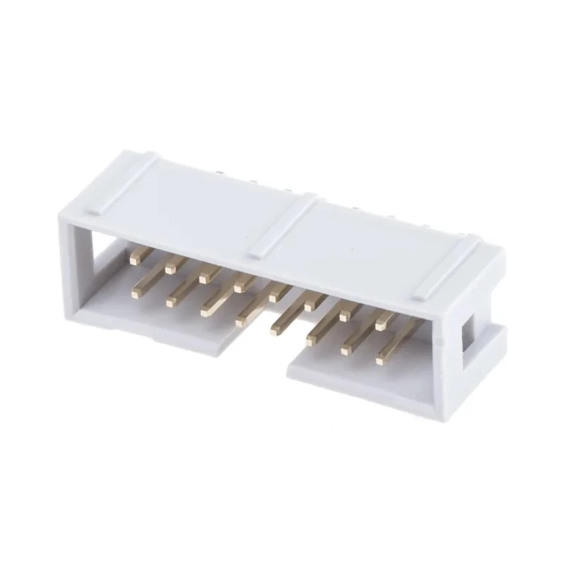 RS PRO Straight Through Hole PCB Header 16 Contact 2.54 mm Pitch 2 Row Shrouded 625-7268