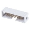 RS PRO Straight Through Hole PCB Header 16 Contact 2.54 mm Pitch 2 Row Shrouded 625-7268