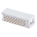 RS PRO Straight Through Hole PCB Header 16 Contact 2.54 mm Pitch 2 Row Shrouded 625-7268