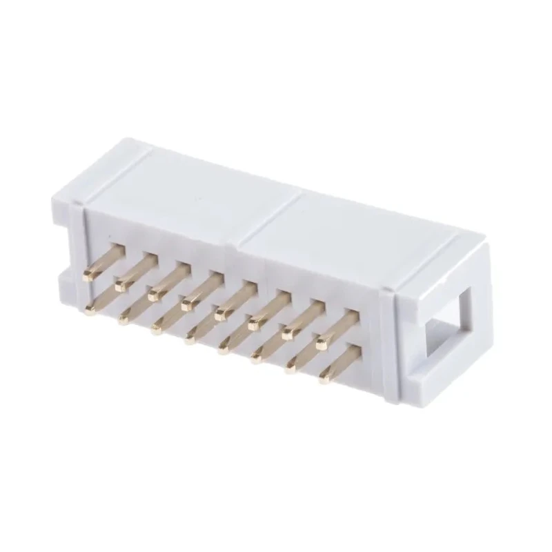 RS PRO Straight Through Hole PCB Header 16 Contact 2.54 mm Pitch 2 Row Shrouded 625-7268