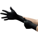 Ansell Black Nitrile Disposable Gloves Food Safe 0.12 mm Thickness Size 8 100 Pcs 93852080