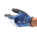 Ansell HyFlex 11-925 Black Nitrile, Nylon, Spandex Work Gloves Size 10 with Nitrile Coating 11925100