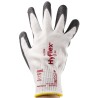 Ansell HyFlex 11-735 White Nylon Work Gloves, Size 8, Polyurethane Coating 11735080
