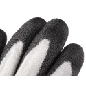Ansell HyFlex 11-735 White Nylon Work Gloves, Size 8, Polyurethane Coating 11735080