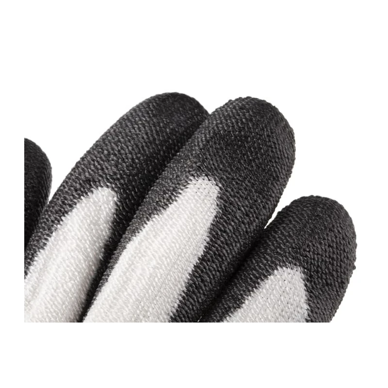 Ansell HyFlex 11-735 White Nylon Work Gloves, Size 8, Polyurethane Coating 11735080