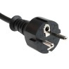 RS PRO Unterminated to CEE 7/7 Power Cord 2.5m 250V 10A Black PVC Jacket 626-6600