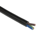 RS PRO Unterminated to CEE 7/7 Power Cord 2.5m 250V 10A Black PVC Jacket 626-6600