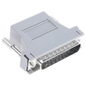 RS PRO D-Sub Adapter 25-Way D-Sub to Male Male RJ45 Female Female 45mm Plug-in Orientation 625-6259
