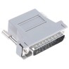 RS PRO D-Sub Adapter 25-Way D-Sub to Male Male RJ45 Female Female 45mm Plug-in Orientation 625-6259