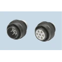 JAE Industrial Circular Connector Cable Plug 17 Contacts 26.9 mm IP55 Rated JL05 