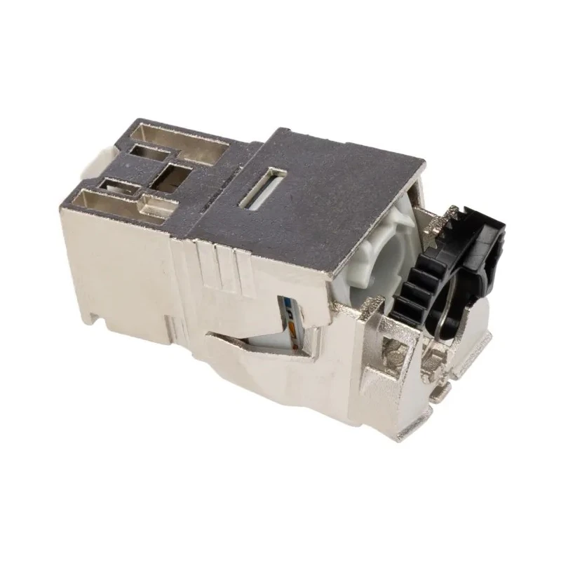 Phoenix Contact CUC Series RJ45 Connector Female, Snap-in Mount, Cat6a Shielded Straight 1 Port 8 Way 1417274