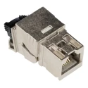 Phoenix Contact CUC Series RJ45 Connector Female, Snap-in Mount, Cat6a Shielded Straight 1 Port 8 Way 1417274