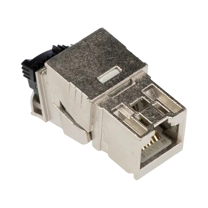 Phoenix Contact CUC Series RJ45 Connector Female, Snap-in Mount, Cat6a Shielded Straight 1 Port 8 Way 1417274