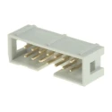 RS PRO Straight Through Hole PCB Header 14 Contacts 2.54 mm Pitch 2 Row Shrouded 625-7274