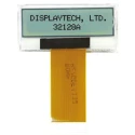Displaytech Graphic LED LCD Monochrome Display 128 x 32 Pixel Resolution White on Black 32128A-FC-BW-3