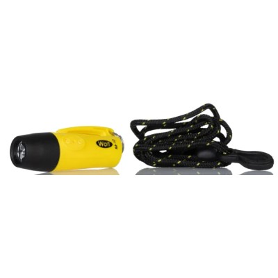 Wolf Safety IECEx, ATEX Certified LED Pocket Torch Yellow 30 cd, 68 mm M-10
