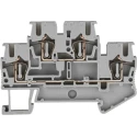 Phoenix Contact Double Level Terminal Block Grey 0.08mm² to 4 mm² Wire Size 22A 500V STTB 2.5 Series 3031270