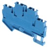 Phoenix Contact Double Level Terminal Block Blue 0.08mm² to 4 mm² 22A 500V Spring Cage Termination 3031283