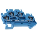 Phoenix Contact Double Level Terminal Block Blue 0.08mm² to 4 mm² 22A 500V Spring Cage Termination 3031283