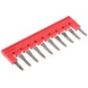 Phoenix Contact Copper CLIPLINE FBS Busbar, 6.2 mm Pitch, 32A Current Rating 3030271